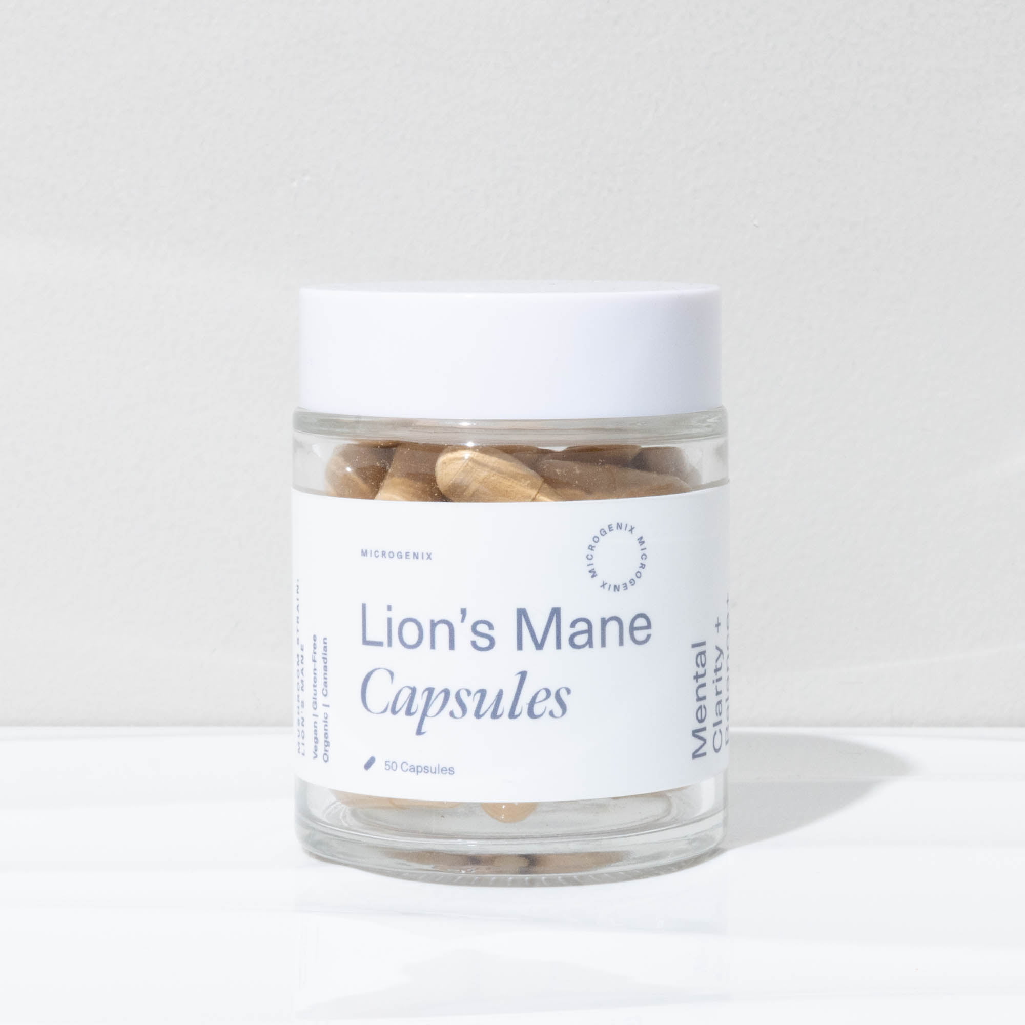 Lion’s Mane Capsules Brain Food V | GF