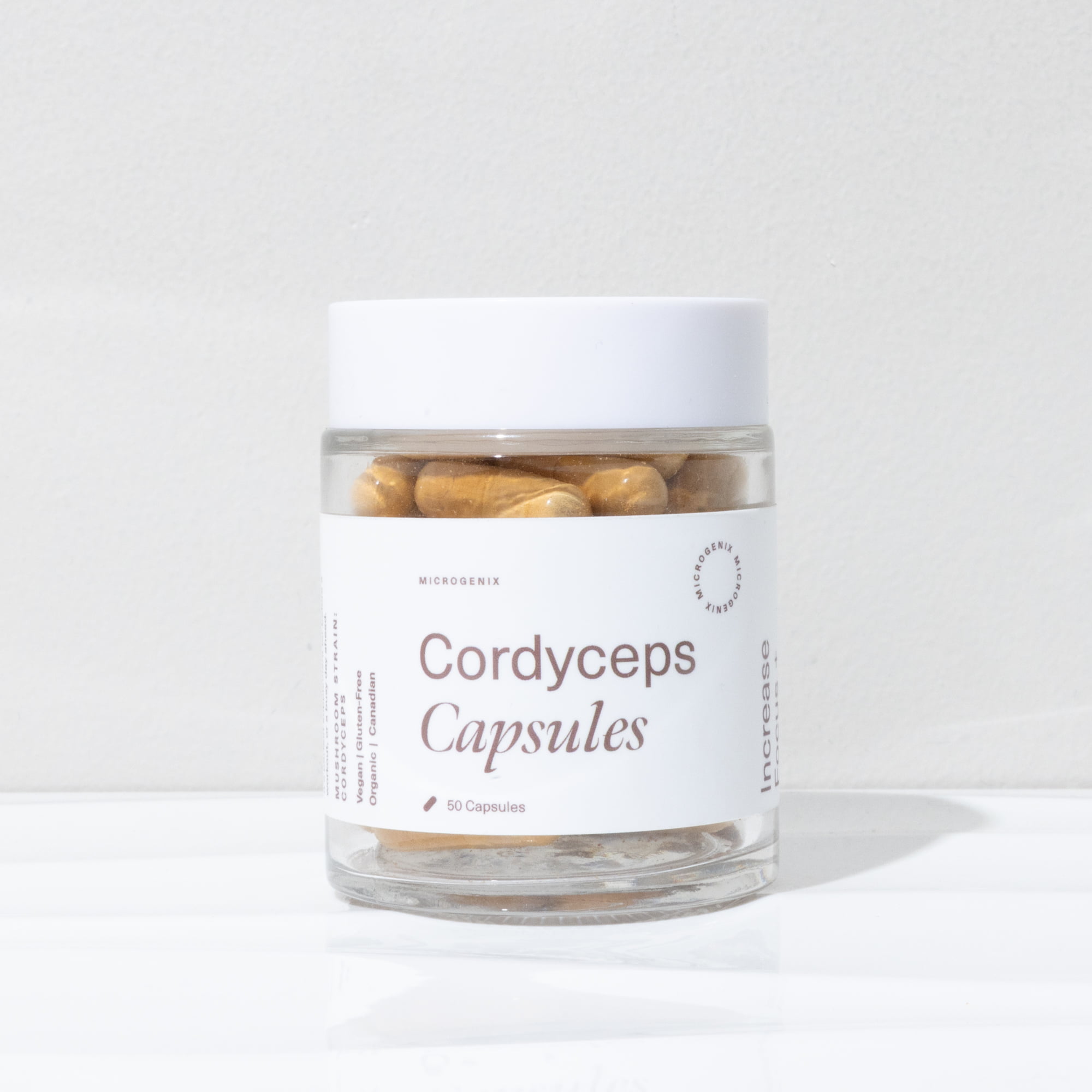 Cordyceps Capsules Brain Food V | GF